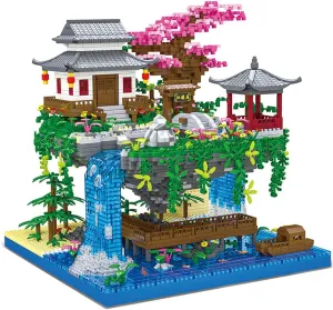 BDYDT Architecture Cherry Blossom Tree Micro Building Blocks Set（3320PCS） - Architectural Model Toys Gifts for Kid and Adult