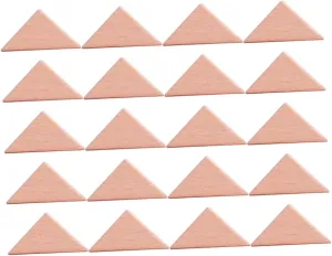 BESPORTBLE 20pcs Geometric Building Blocks Beech for Fun Stem Educational Building Present for Home Kindergarten and
