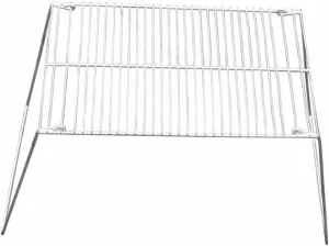 BESPORTBLE Mini Foldable Stainless Steel Bbq Rack Portable Barbecue Grill for Outdoor Camping Fishing and More Durable and Compact Barbecue Accessories