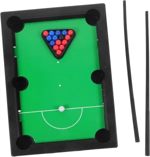 BESPORTBLE Mini Pool Balls Billiard Set Boys and Girls Educational Toy Snooker Pool Table