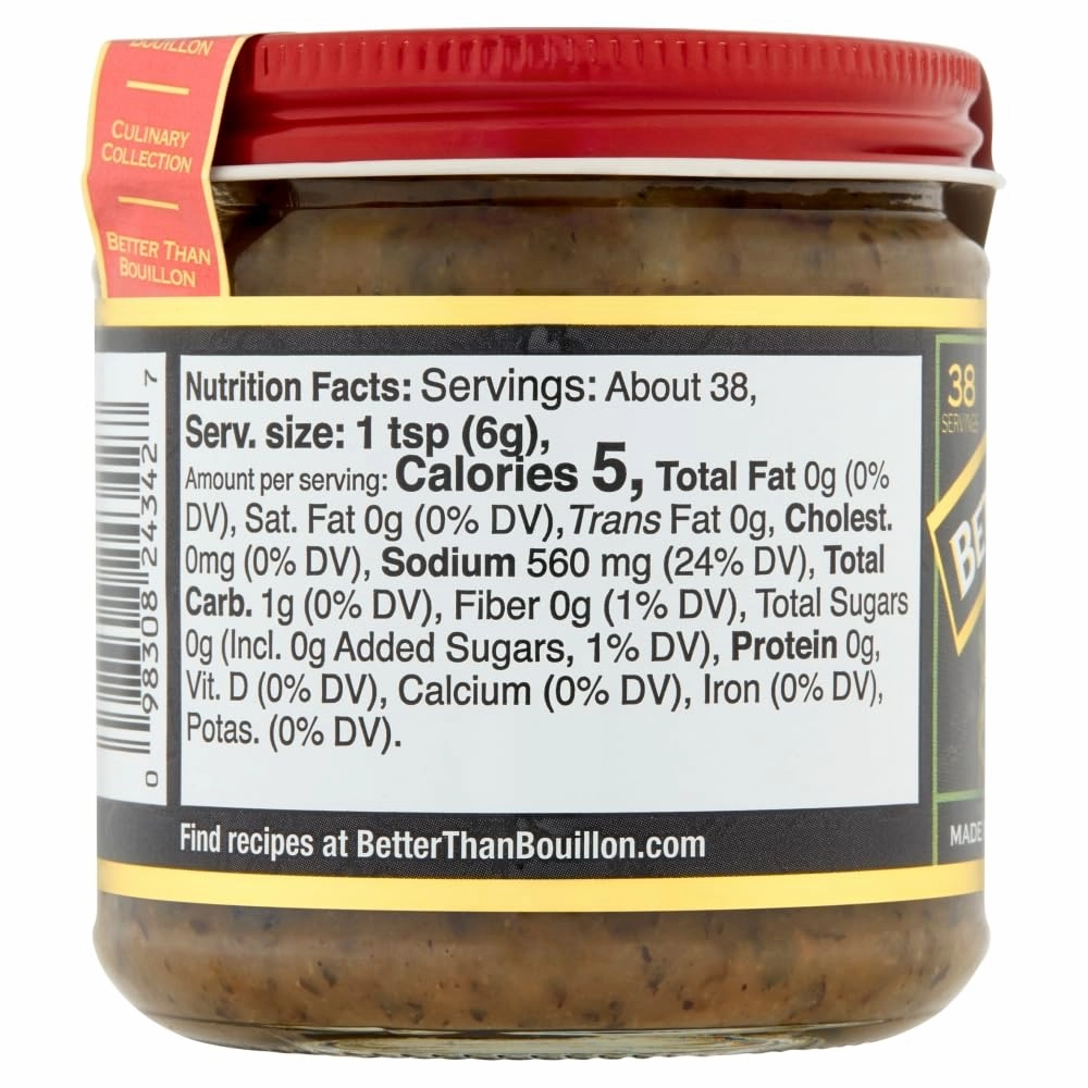 Better Than Bouillon Base Variety Pack, 1 Premium Baked Ham Base, 1 Culinary Collection Italian Herb Base, 1 Premium Turkey Base, 8 Ounce Jars (Pack of 3)