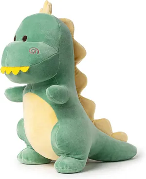 Big Dinosaur Plush Toy, 15.7" Soft Dinosaur Plushie, Cute Dino Stuffed Animal for Boys, Girls, Baby, Kids, Green