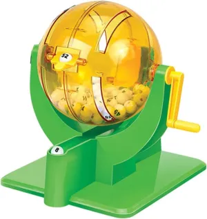 Bingo Game Set Mini Lottery Balls Machine Family Game Practical Multifunctional