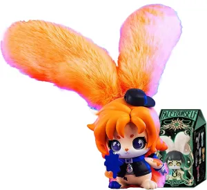 Blind Box Figures Toys,4.7" Cute Mini Dolls Kawaii Cabo Rabbit Magic Series PVC Blind Box Doll Collectable Action Figure Posable Dress Up Doll for Girls Birthday Party Gift Toys