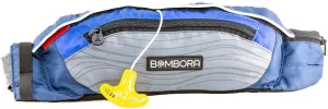 Bombora Inflatable Life Jacket-Manual Pull. Ages 16  Life Vest Fanny Pack Inflatable PFD. US Coast Guard Approved CO2 Included Unisex Belt Pack Manual Inflatable Life Jacket Adjustable Quicksilver