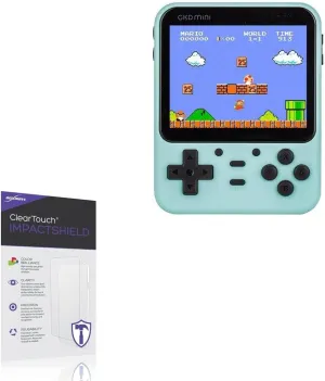 BoxWave Screen Protector Compatible with Game Kiddy GKD Mini - ClearTouch ImpactShield (2-Pack), Impenetrable Screen Protector Flexible Film