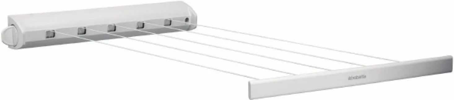 Brabantia Retractable Indoor Washing Line - White