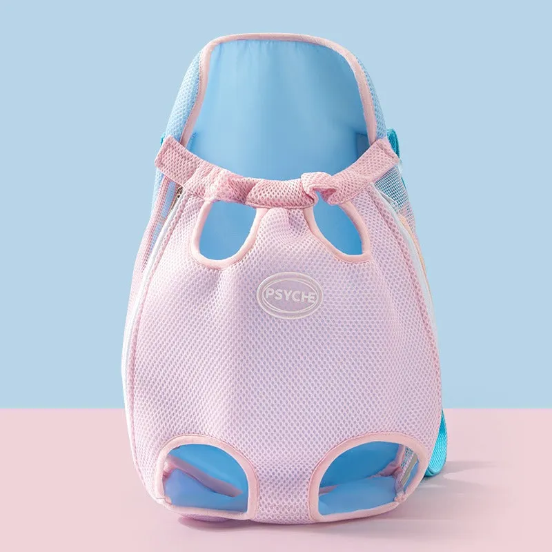 Breathable Outdoor Pet Carrier Backpack with Hoodie – Dual-Color, Lightweight & Waterproof
