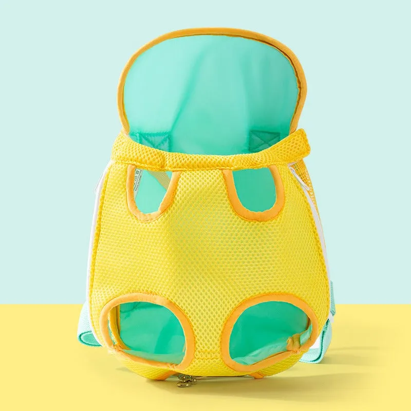 Breathable Outdoor Pet Carrier Backpack with Hoodie – Dual-Color, Lightweight & Waterproof