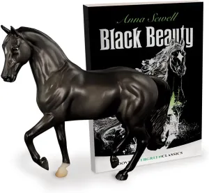 Breyer Classics Black Beauty Horse and Book Set (1:12 Scale), 8 years and up