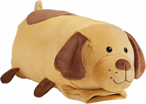 Buddy on The Go - from The Makers of Pillow Pets - Buddy Puppy - Stuffed Animal Plush