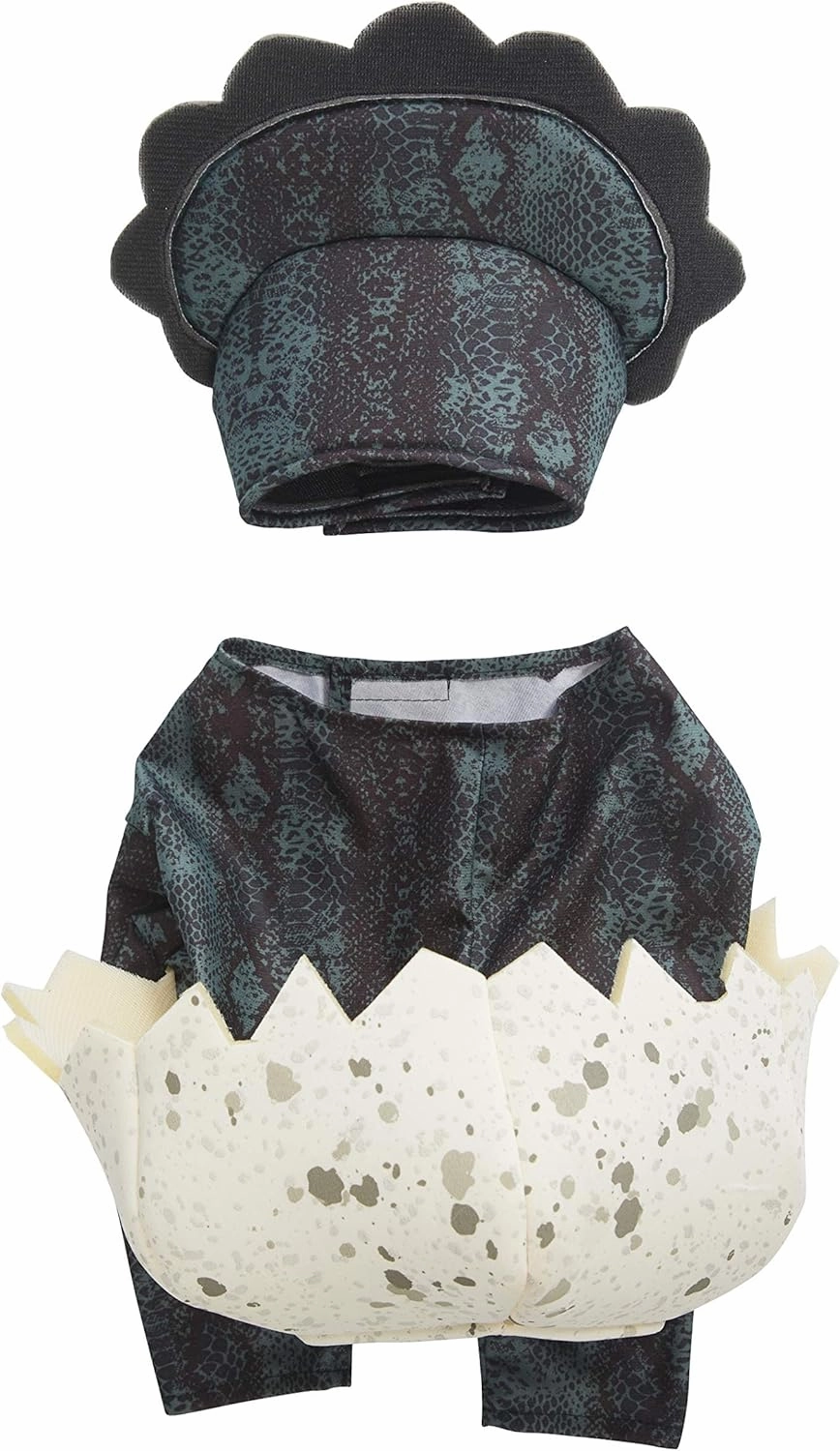CALIFORNIA COSTUME COLLECTIONS Pet DINO PUP Dog Costumes, Dark Green, XS Neck 10 -12 Girth 12 -16 Back 8 US