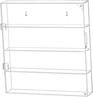 Car Model Display Box Collectibles Display Box Figurine Display Case Display Cabinet Clear Display Box 4 Tiers for Mini Toys