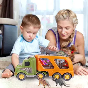 Car Transport Truck with Sound and Light