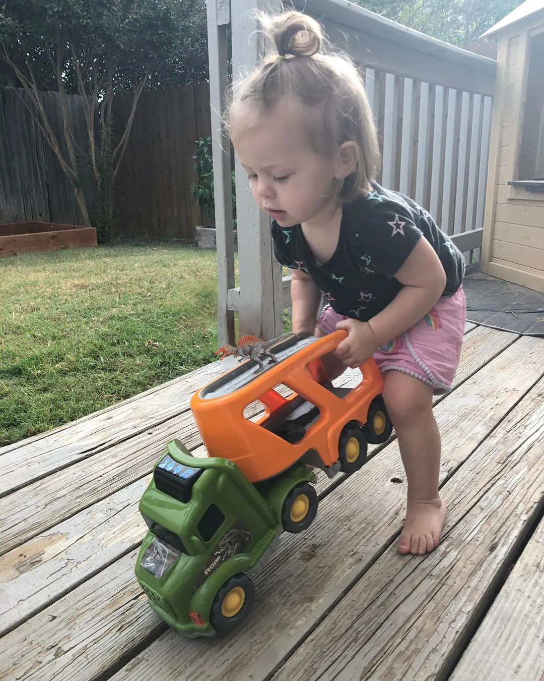 Car Transport Truck with Sound and Light