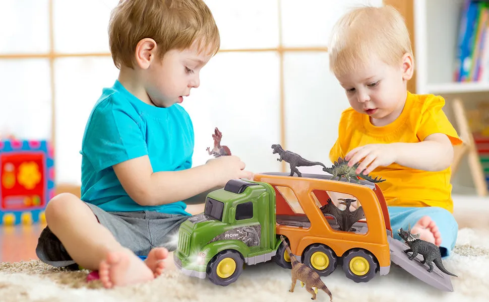 Car Transport Truck with Sound and Light