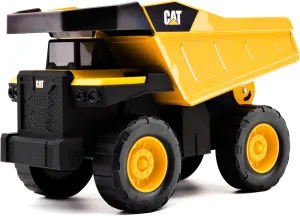 CAT Construction Compact Steel Dump Truck â€“ 12â€ Heavy Duty Steel Construction Toy with Realistic Working Dump Bed â€“ Durable Vehicle for Indoor & Outdoor Play â€“ Ages 3 