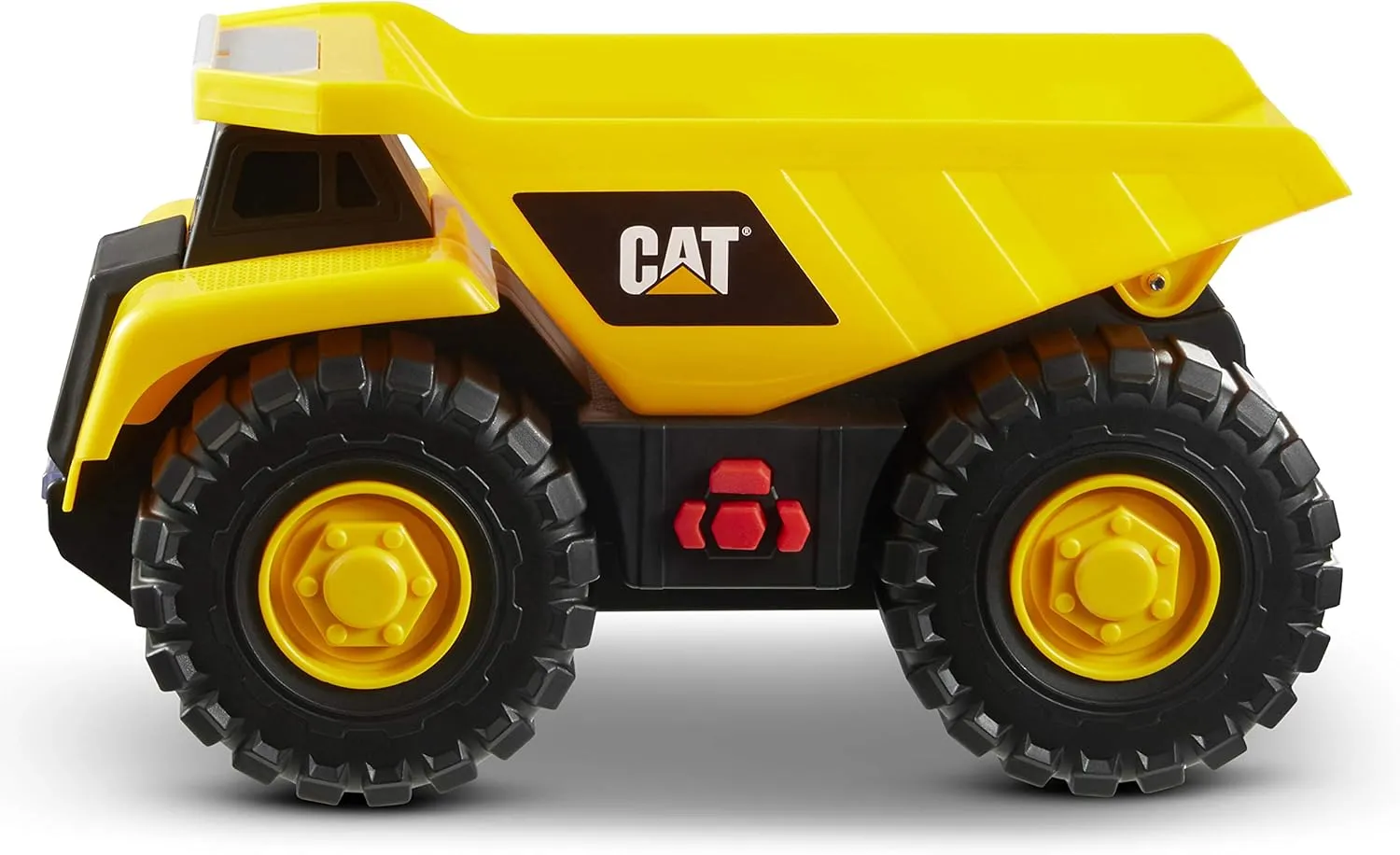 CAT Construction Toys, Cat Construction Tough Machines Toy Dump Truck, 10" w/Realistic Lights & Sounds, Rumbling Action, Movable Parts & Sturdy Plastic Construction