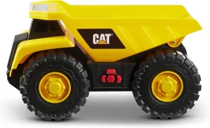 CAT Construction Toys, Cat Construction Tough Machines Toy Dump Truck, 10" w/Realistic Lights & Sounds, Rumbling Action, Movable Parts & Sturdy Plastic Construction