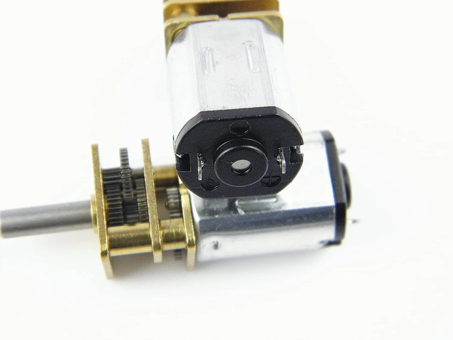CHANCS N20 DC Mini Metal Gear Motor 3V 3RPM Shaft Length 10mm High Torque Speed Reduction Small Motor for Power Tools 2PCS