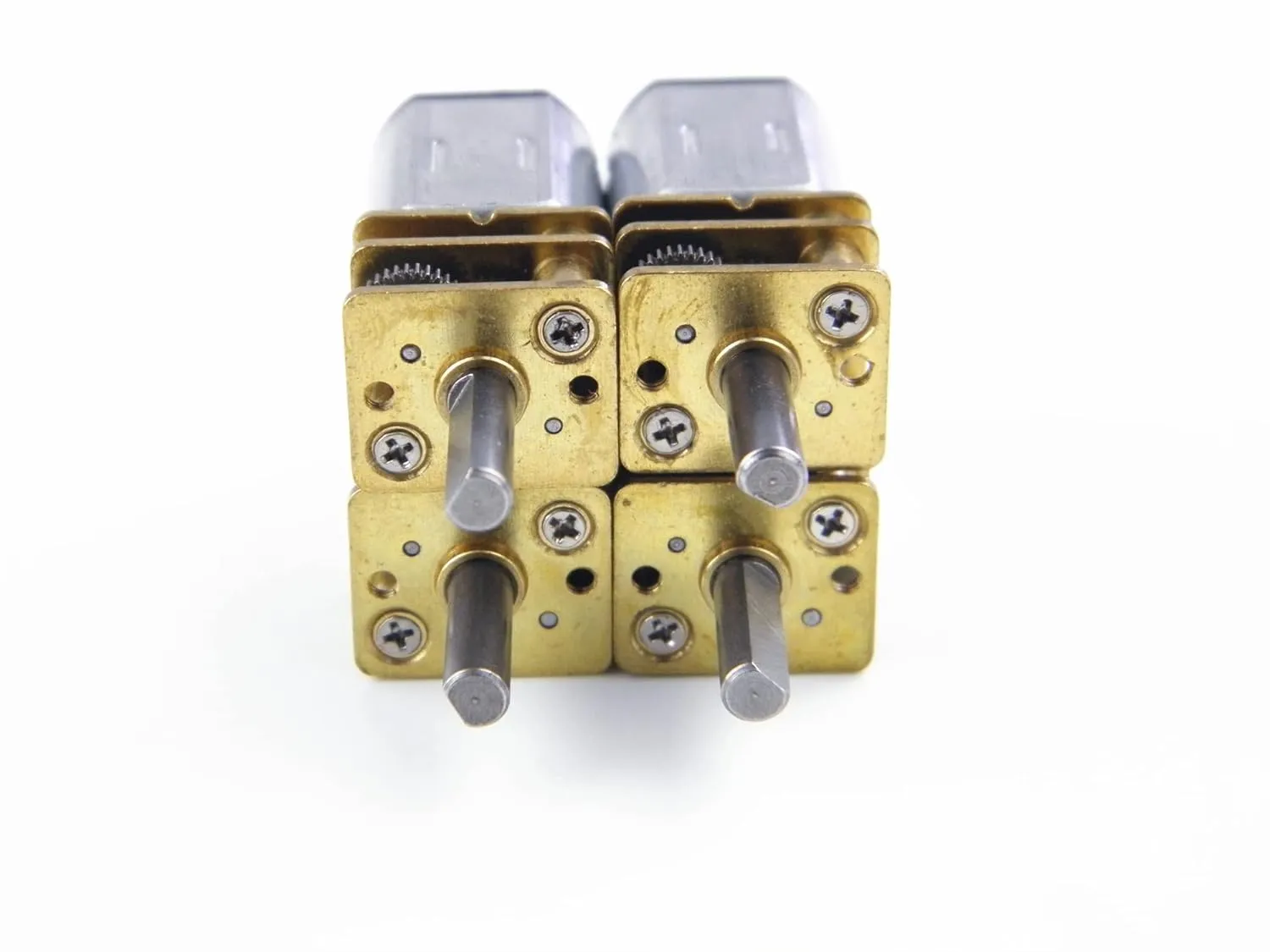CHANCS N20 DC Mini Metal Gear Motor 3V 3RPM Shaft Length 10mm High Torque Speed Reduction Small Motor for Power Tools 2PCS