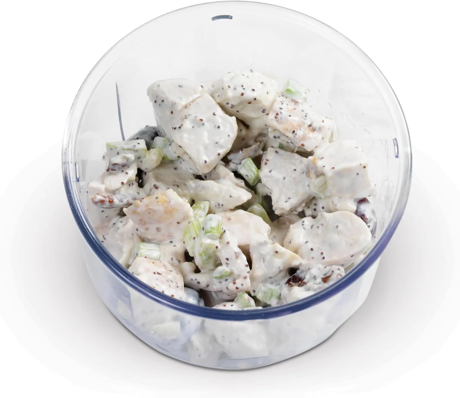 Chef'n VeggiChop Hand-Powered Food Chopper (Arugula), 5.5" x 5.5" x 5"
