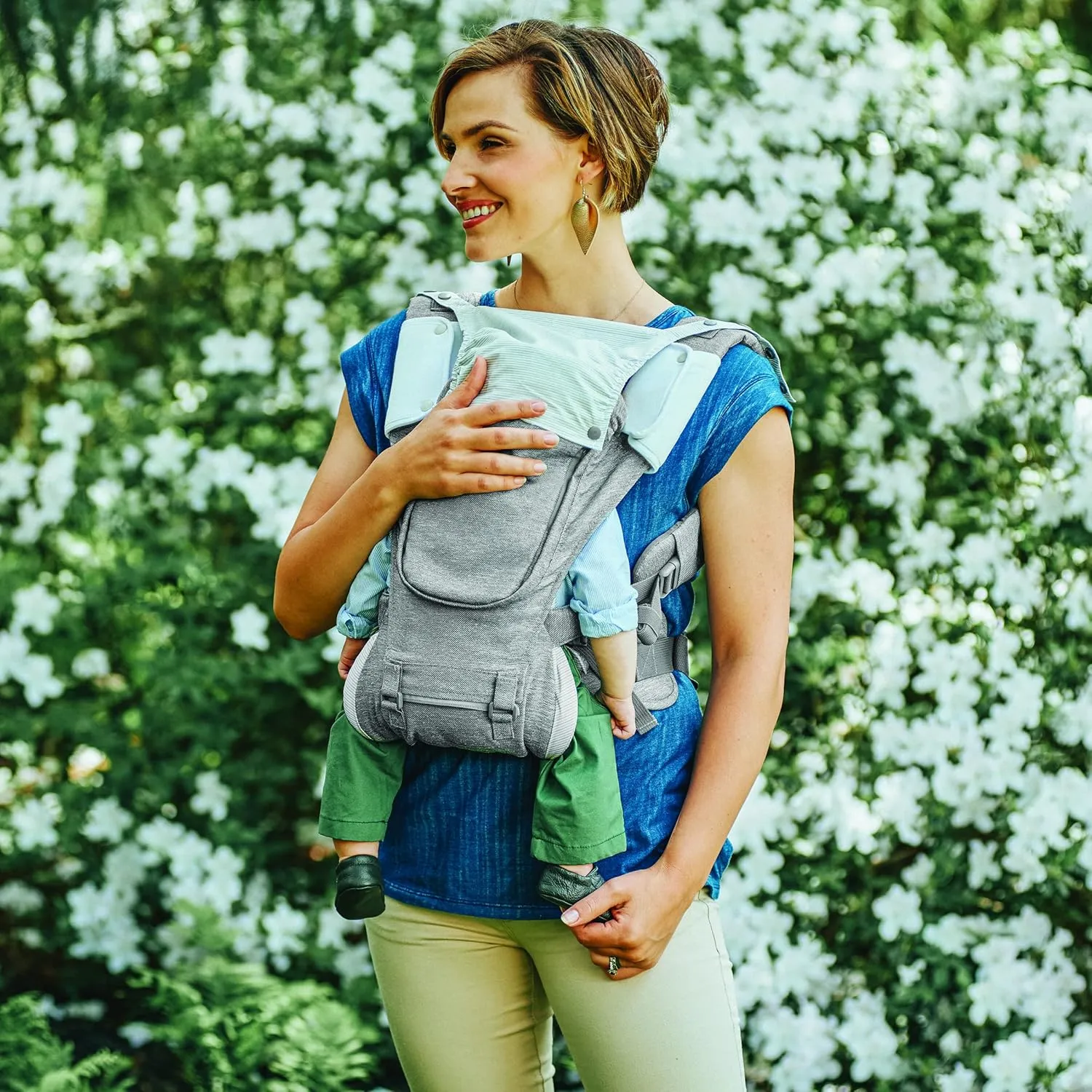 Chicco Sidekick Plus 3-in-1 Hip Seat Carrier - Titanium | Grey