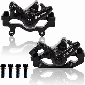 Chooee Bike Mechanical Disc Brake Set,Mountain Bike Front and Rear Line Pulling Brake Caliper for MTB