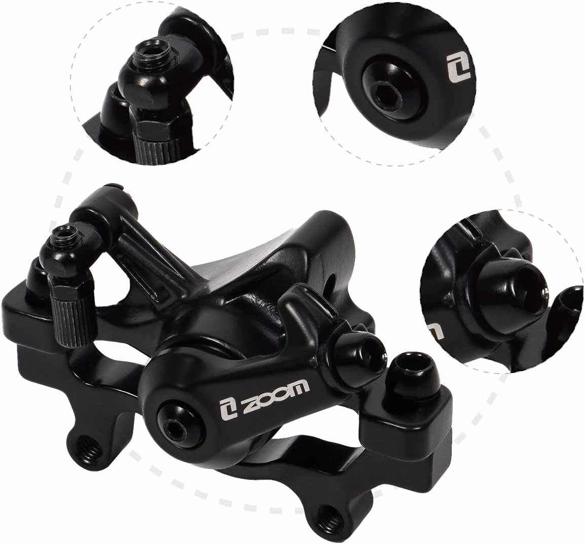 Chooee Bike Mechanical Disc Brake Set,Mountain Bike Front and Rear Line Pulling Brake Caliper for MTB
