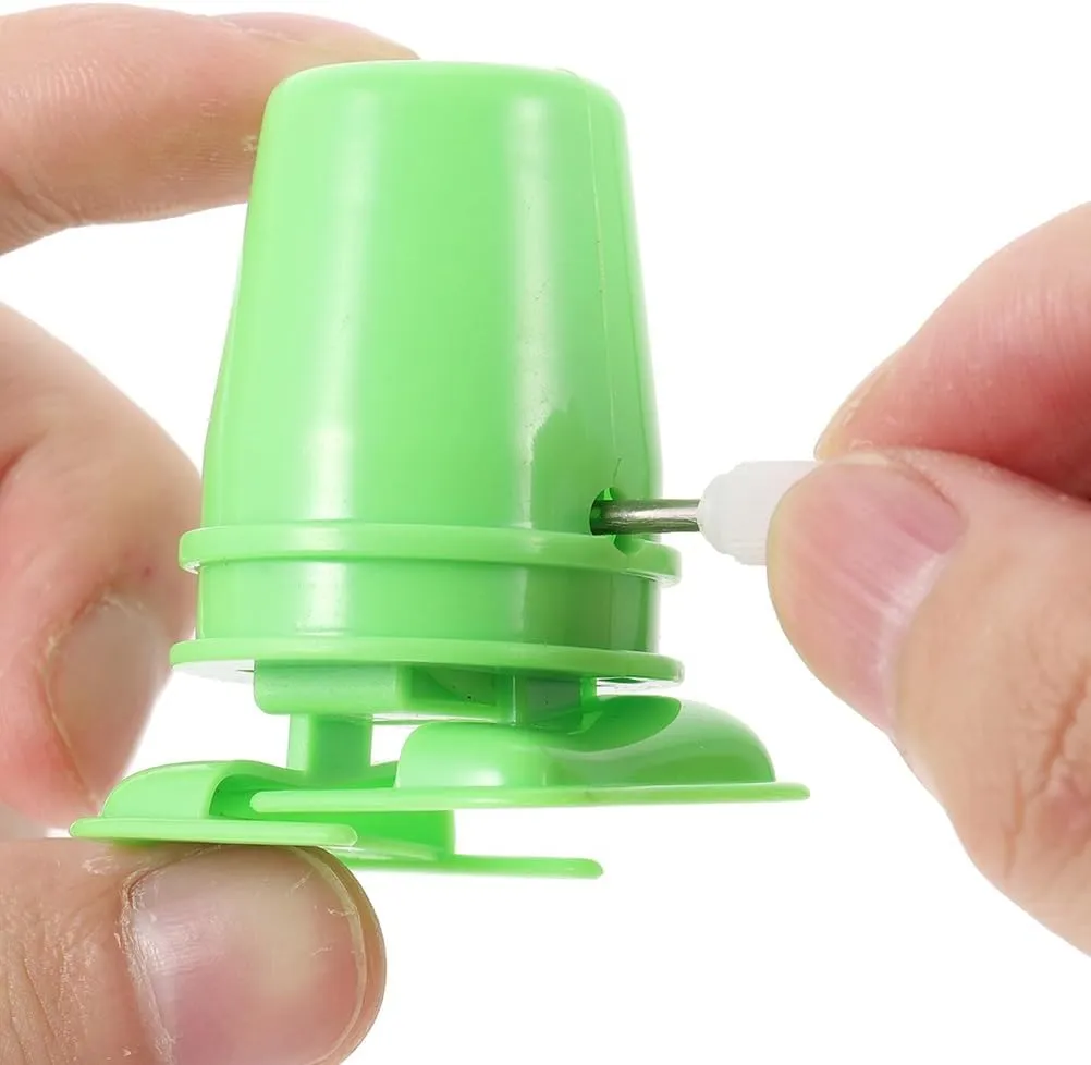 Clockwork Walking Movement Toy Rewinding Part Walking Feet Crafts Base Replacement Movement Spring 24Pcs Wind-up Robot Plastic