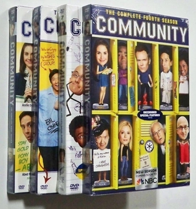 Community Seasons 1-4 DVD Bundle