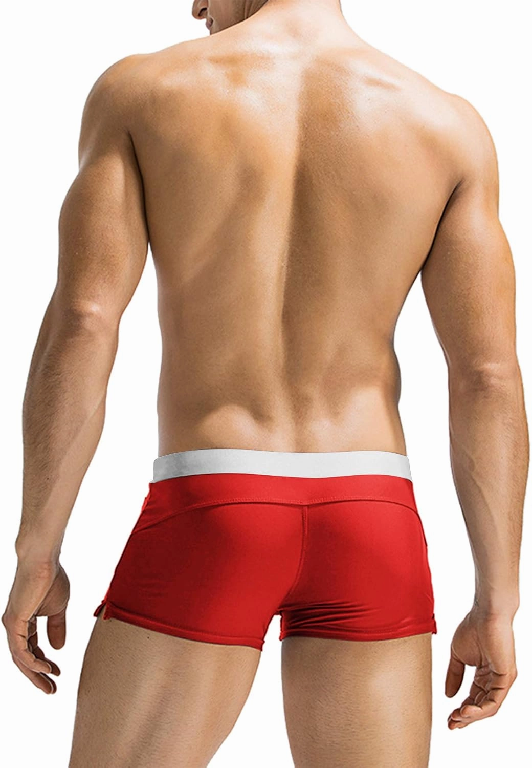 COOFANDY Mens Swim Trunks Swimwear Bathing Suit Swim Brief Square Leg Board Short S-3XL