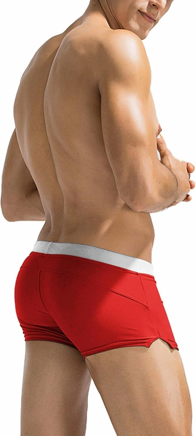 COOFANDY Mens Swim Trunks Swimwear Bathing Suit Swim Brief Square Leg Board Short S-3XL
