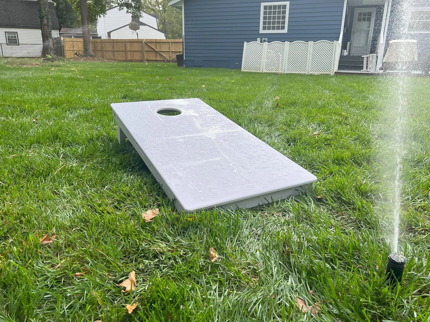 CornholeAce State Flag Series All Weather Pro Cornhole Board Set - Waterproof 4x2 Regulation Size, Made in USA, Triple Wide Legs, 3/4" PVC, Tournament Boards, & Outdoor Ready (2 Boards)