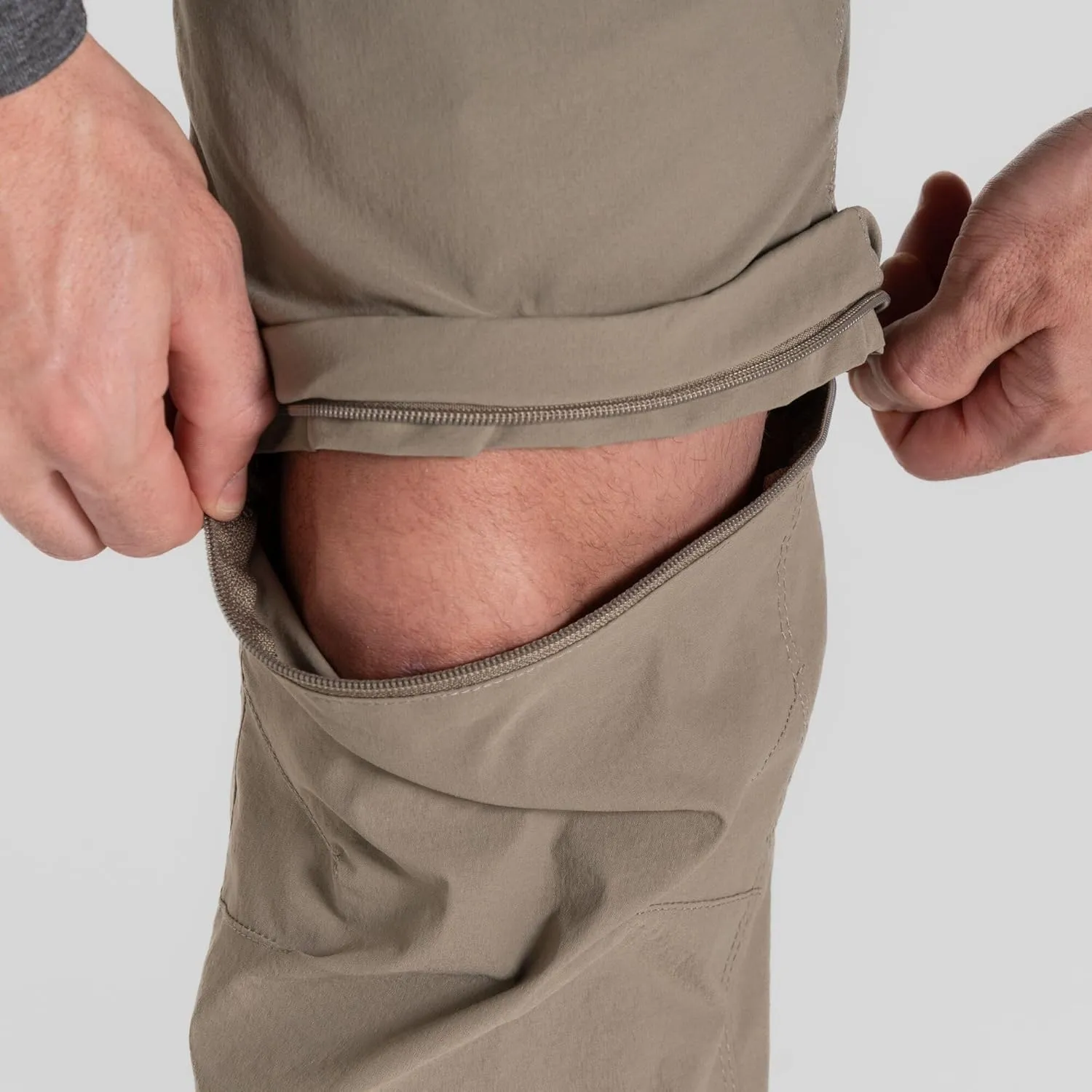 Craghoppers Men's Insect Shield Pro Convertible Pant III | Insect Protection for Travel, Hiking and Outdoors