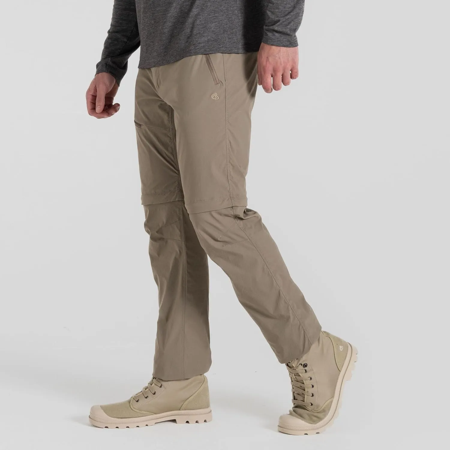 Craghoppers Men's Insect Shield Pro Convertible Pant III | Insect Protection for Travel, Hiking and Outdoors