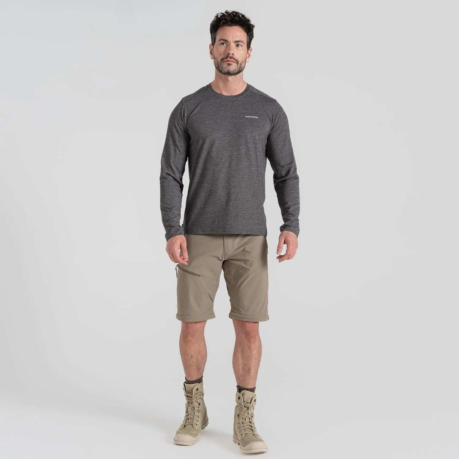 Craghoppers Men's Insect Shield Pro Convertible Pant III | Insect Protection for Travel, Hiking and Outdoors