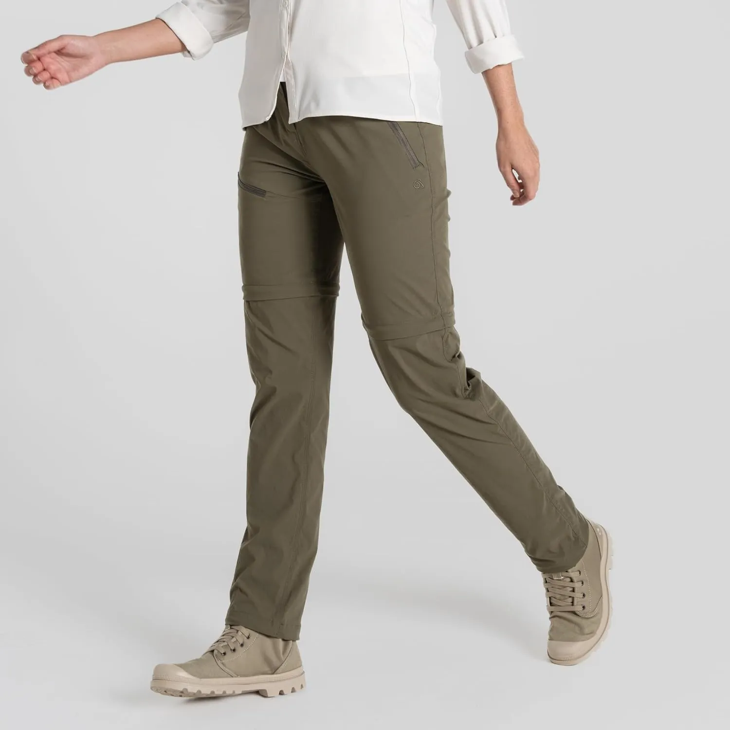 Craghoppers Womens Insect Shield Pro Convertible Pant III | Bug Protection for Travel, Hiking and Outdoors