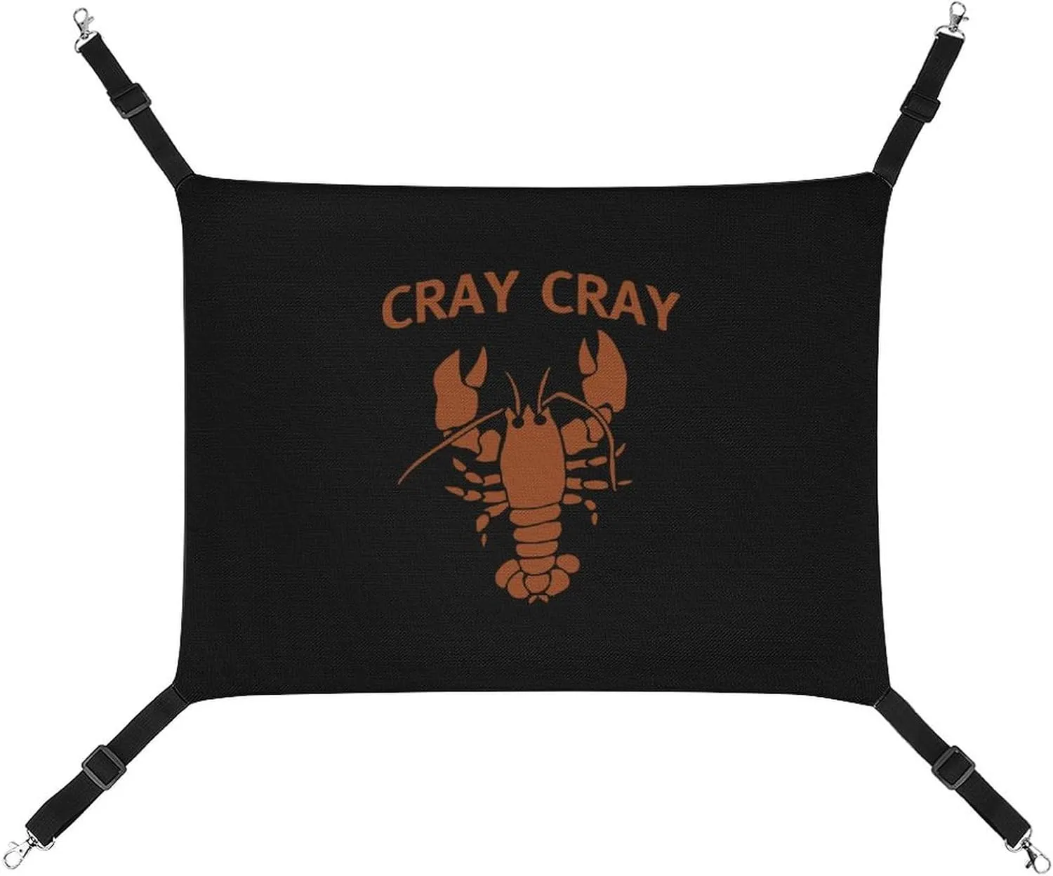 Cray Cray Lobster Hanging Cat Bed Soft Breathable Pet Hammock for Cage Pet Sleeper for Kitten Ferret Puppy Rabbit