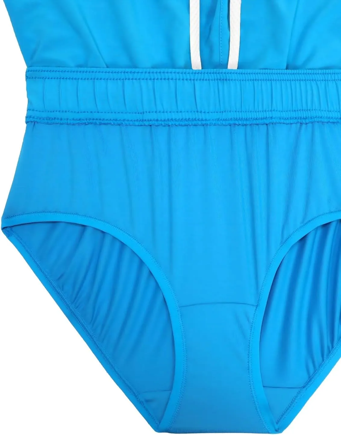 CRZ YOGA Womens 3" Mid Waisted Swim Board Shorts Side Splits Swimming Bottoms Quick Dry Beach Swimsuit with Liner Pockets