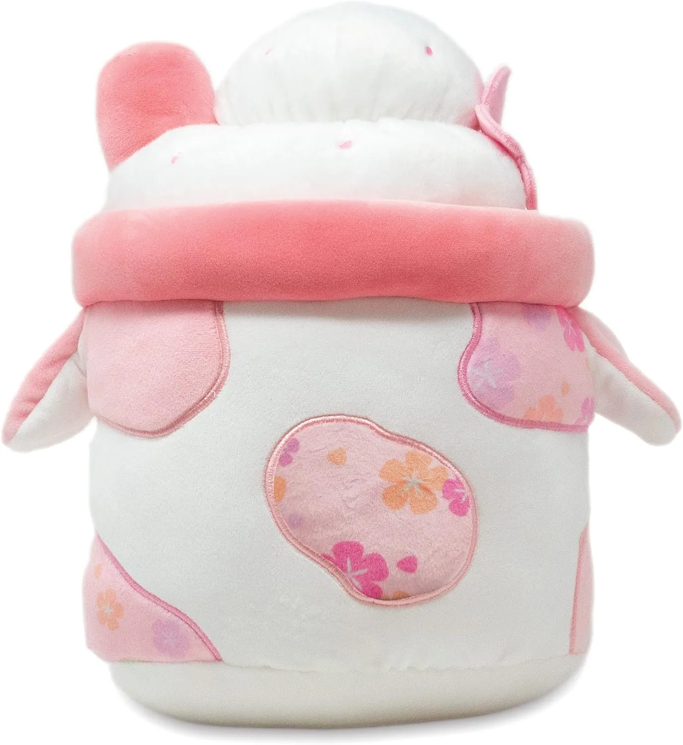 Cuddle Barn - Sakura Mooshake | Super Soft Cute Kawaii Cow Dessert Drink Collectible Stuffed Animal Plush Toy, 11 inches