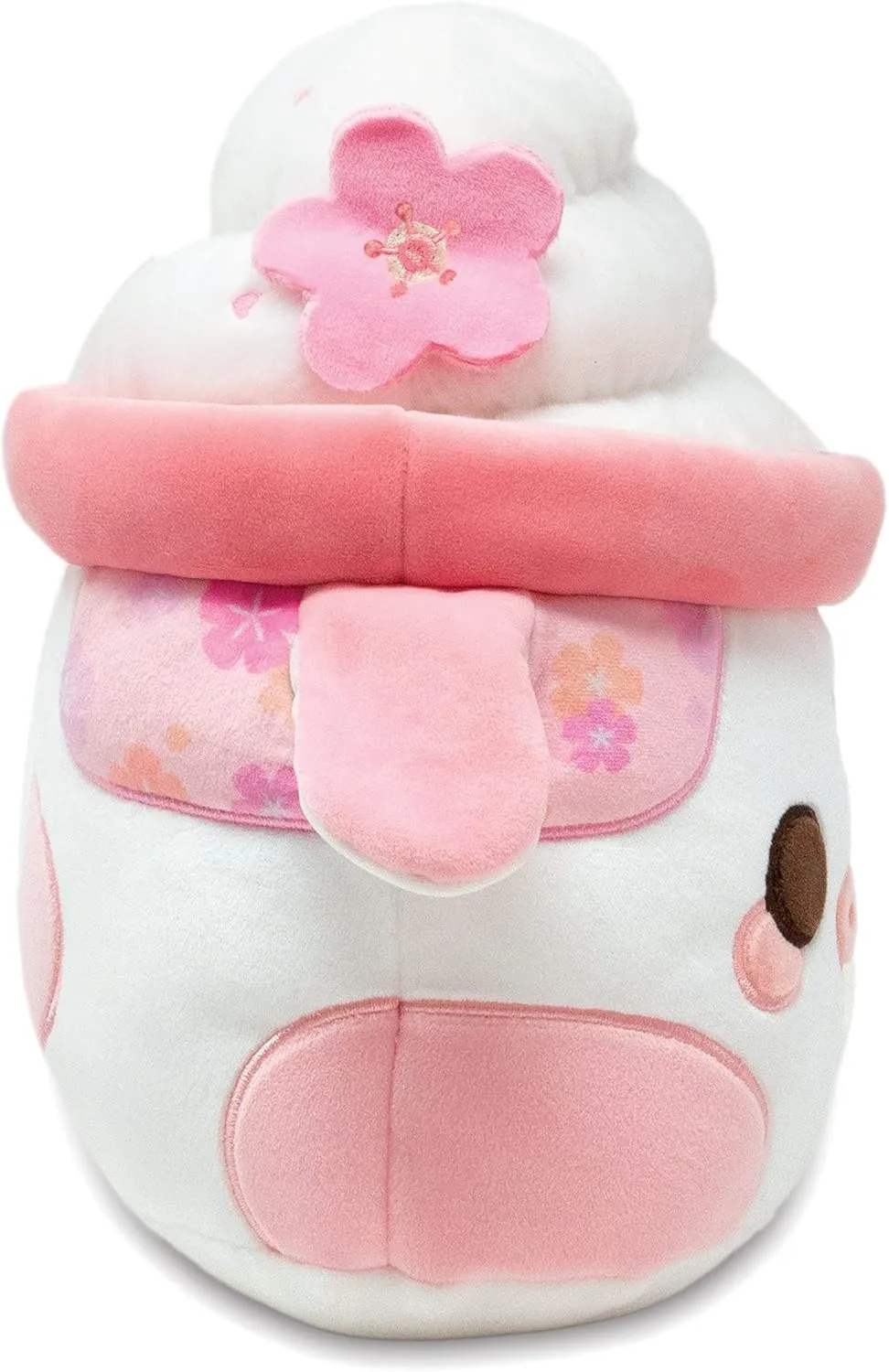 Cuddle Barn - Sakura Mooshake | Super Soft Cute Kawaii Cow Dessert Drink Collectible Stuffed Animal Plush Toy, 11 inches
