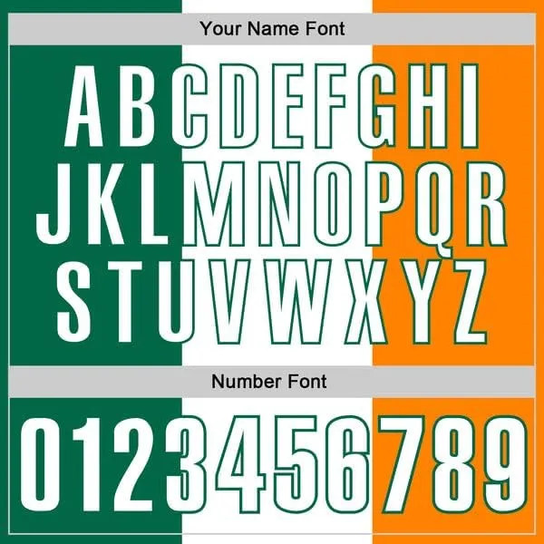 Customize Name, Short Sleeve Shirt, Polo Sport, Navy Bay Orange-Green 3D St. Patrick's Day Shirtbowling