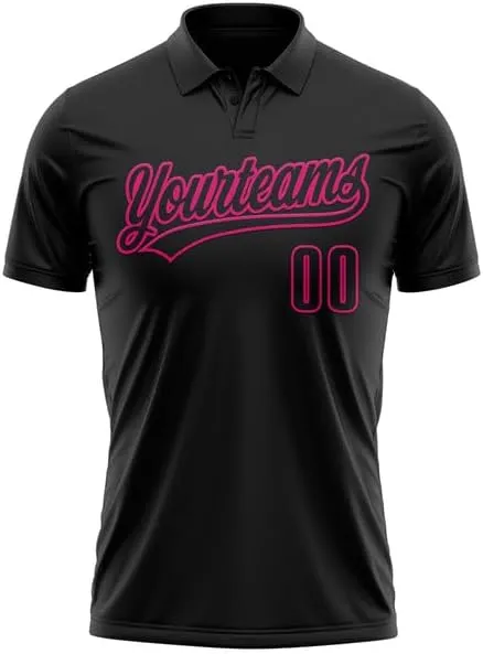 Customize Name,Custom Jersey, Polo Sport, White Pink 3D Pink Ribbon Breast Cancer Awareness Month Women