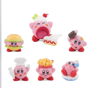 Cute Catoon Figures Set Mystery Box, Food Kawaii Catoon Blind Boxes Random Design Action Figures Home Decor Collectible Toys Birthday GIF(6PCS)