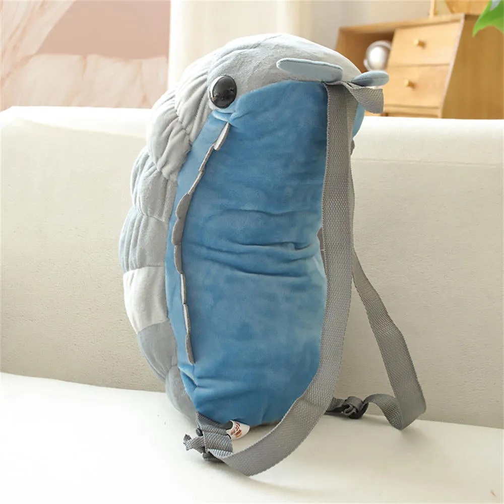 Cute Isopod Backpack Plush Bag