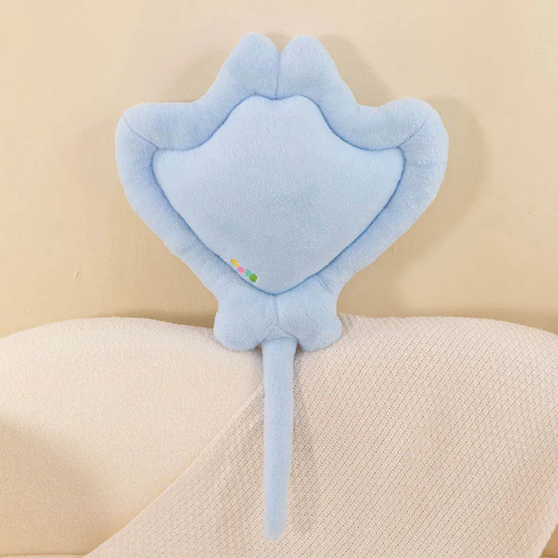Cute Manta Ray Stuffed Animal Plush Cushion