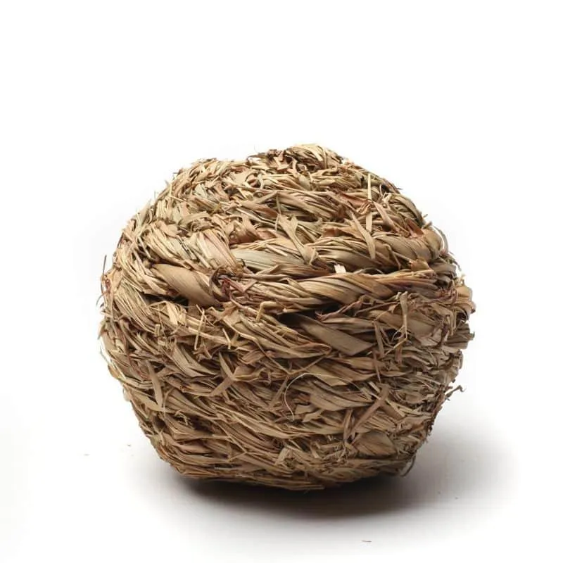 Cute Natural Grass Chewing Ball