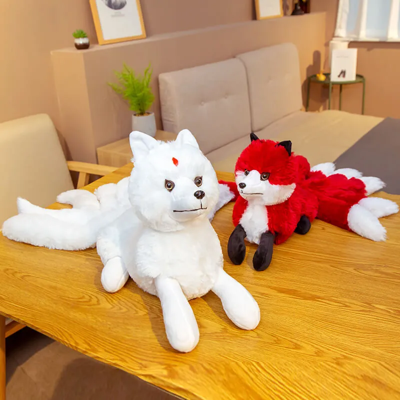 Cute Nine Tailed Fox Plush Toy