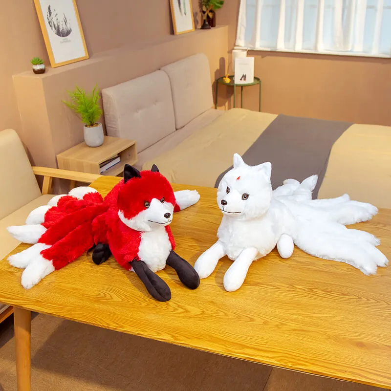 Cute Nine Tailed Fox Plush Toy